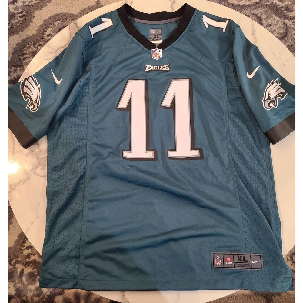 Nike On Field NFL Philadelphia Eagles WENTZ Jersey Mens Sz XL